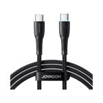 JOYROOM S-A60 Type-C to Type-C Fast Charging Cable 100W / 30W / 3A Data Cable – 1.2M Black - Image 2
