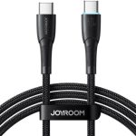 JOYROOM S-A60 Type-C to Type-C Fast Charging Cable 100W / 30W / 3A Data Cable – 1.2M Black