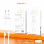 X-SCOOT (CL-130) 25W Charging Data cable USB TO TYPE-C