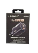 X-SCOOT (CH-268) 65W Adapter Super Fast PD+QC GaN Charger - Image 2