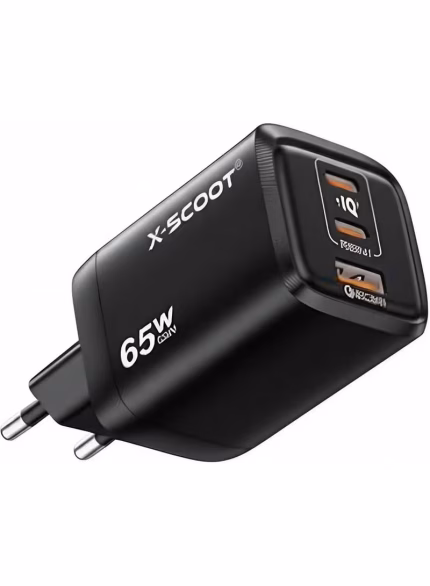 X-SCOOT (CH-268) 65W Adapter Super Fast PD+QC GaN Charger